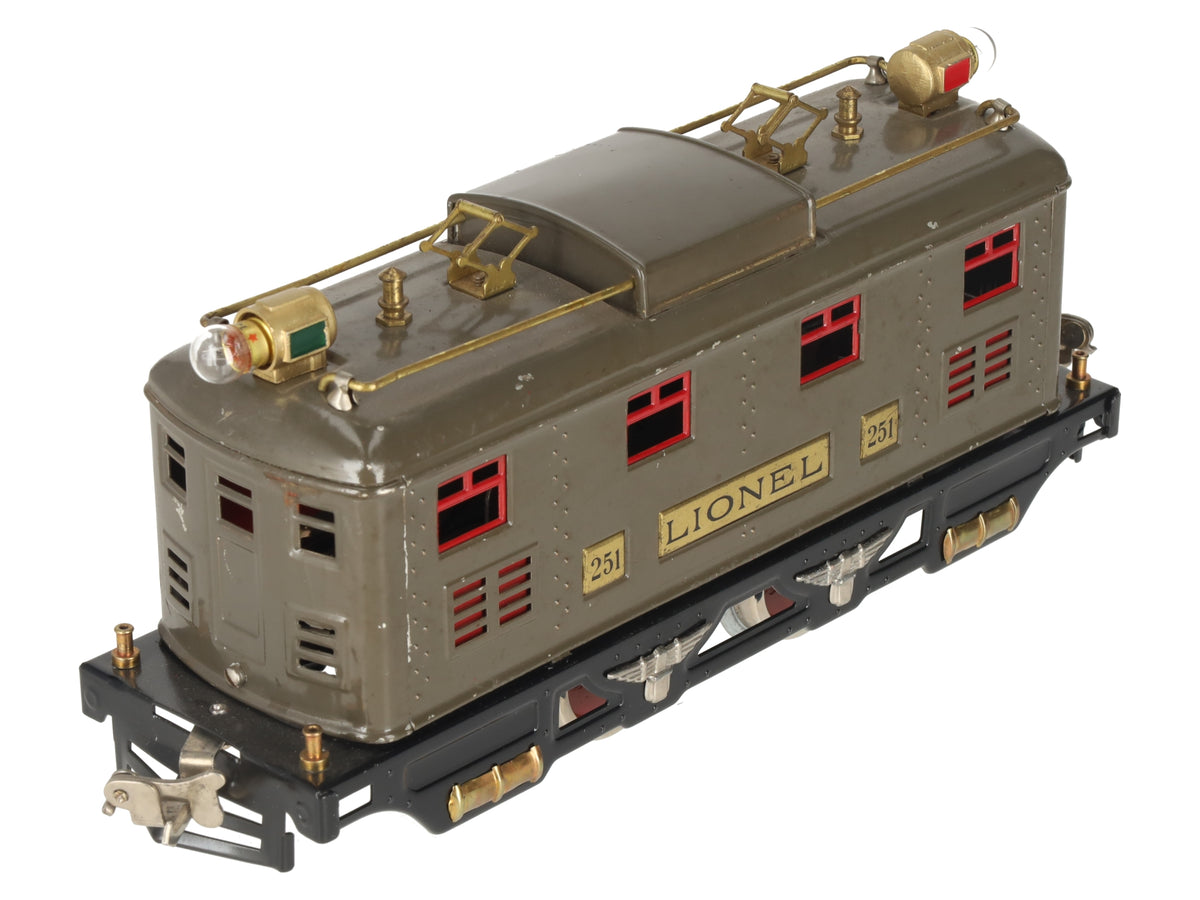 Lionel 251 Vintage O Gauge 0-4-0 Electric Locomotive -Restored