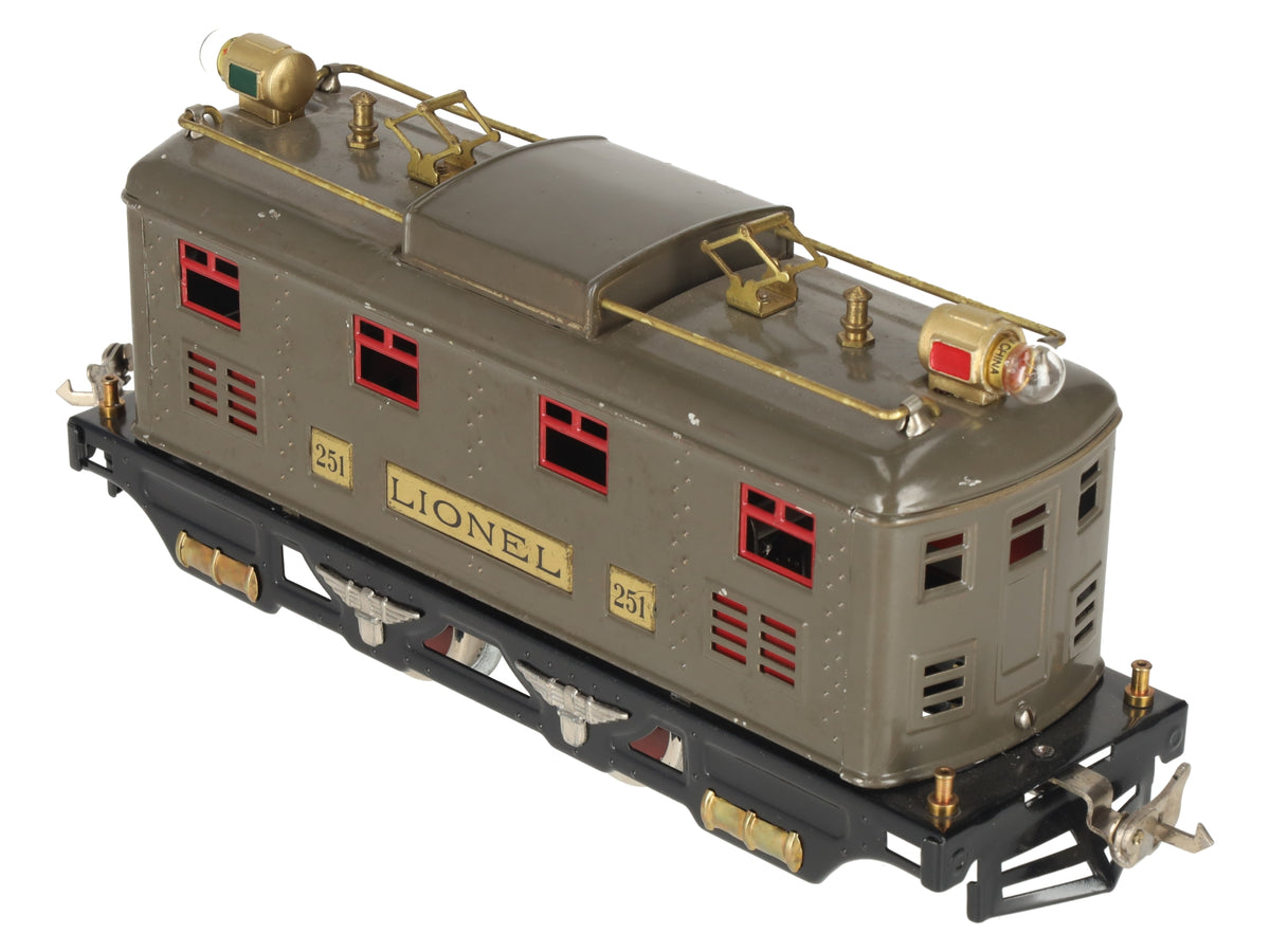 Lionel 251 Vintage O Gauge 0-4-0 Electric Locomotive -Restored