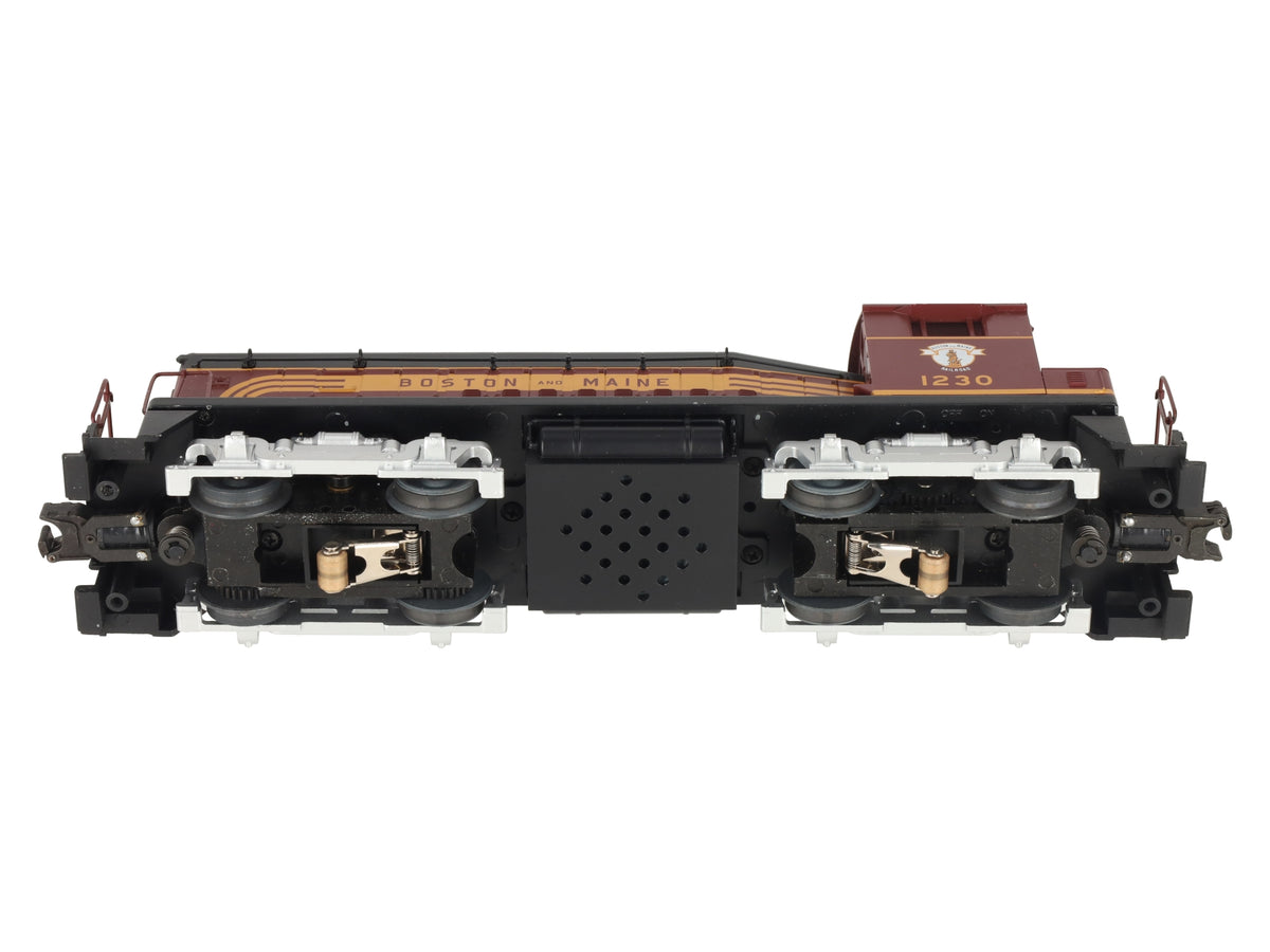 MTH 30-2179-1 O Gauge Boston & Maine SW-9 Diesel Switcher w/PS1 #1230 EX/Box