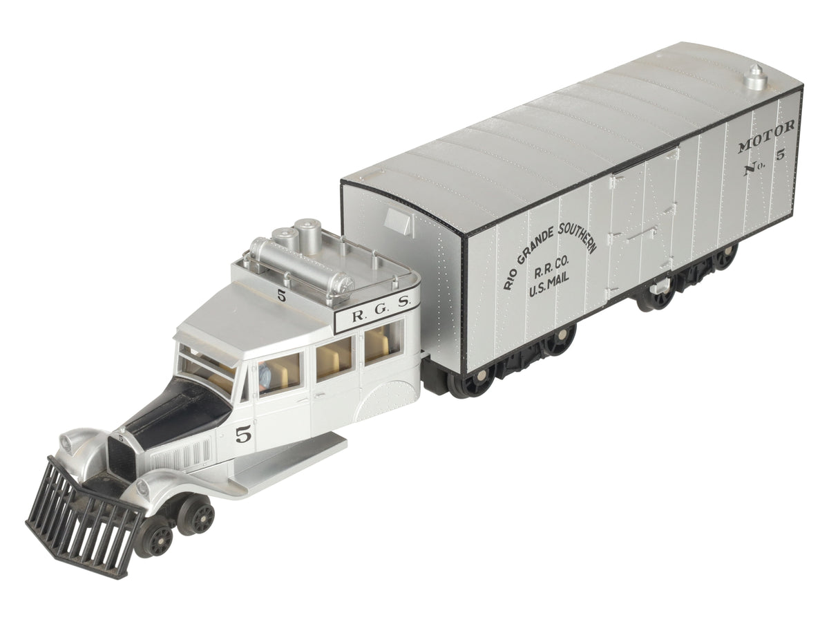 MTH 30-2154-0 O Gauge RGS Galloping Goose Electric Locomotive #5 w/Horn Cab EX/Box