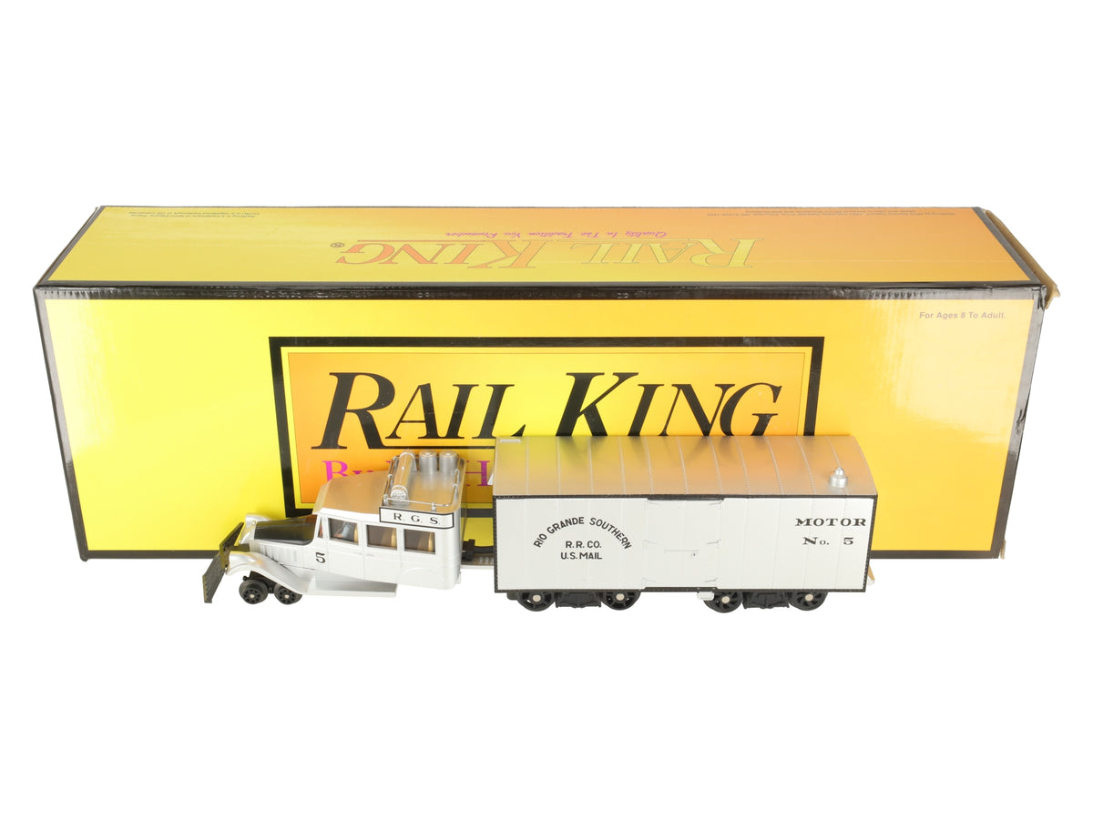 MTH 30-2154-0 O Gauge RGS Galloping Goose Electric Locomotive #5 w/Horn Cab EX/Box