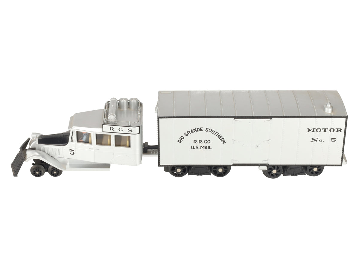 MTH 30-2154-0 O Gauge RGS Galloping Goose Electric Locomotive #5 w/Horn Cab EX/Box