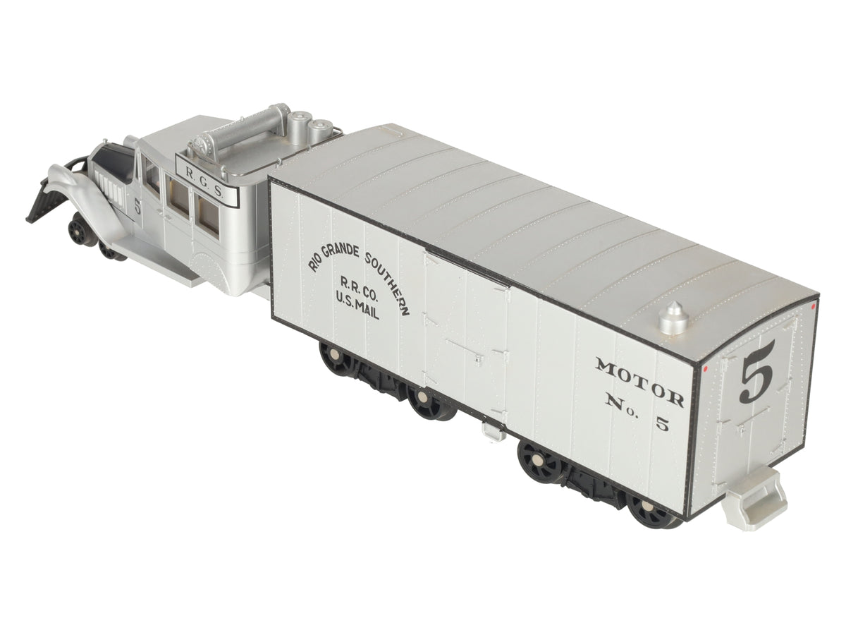 MTH 30-2154-0 O Gauge RGS Galloping Goose Electric Locomotive #5 w/Horn Cab EX/Box