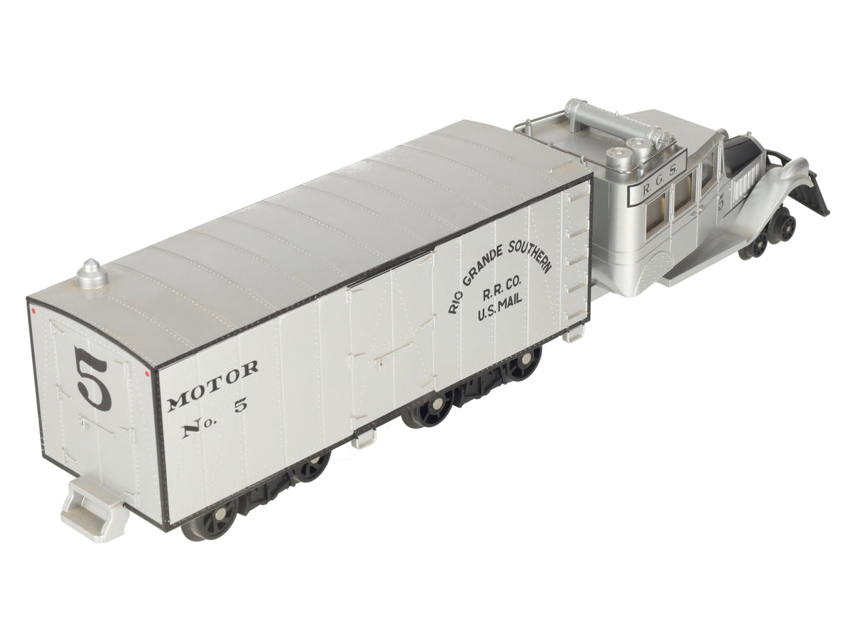 MTH 30-2154-0 O Gauge RGS Galloping Goose Electric Locomotive #5 w/Horn Cab EX/Box