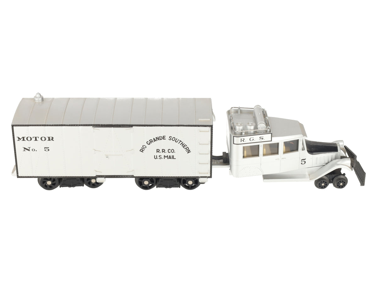 MTH 30-2154-0 O Gauge RGS Galloping Goose Electric Locomotive #5 w/Horn Cab EX/Box