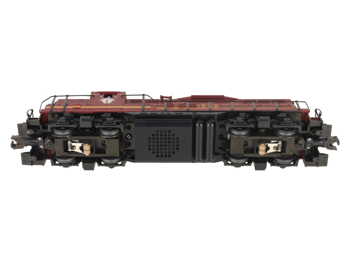 MTH 20-2211-1 O Gauge Boston & Maine Powered GP-7 Diesel Engine w/PS1 #1555 EX/Box