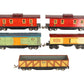Lionel Vintage O Prewar Tinplate Freight Cars 1679, 1717, 1719, 1722 [5] VG