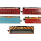 Lionel Vintage O Prewar Tinplate Freight Cars 1679, 1717, 1719, 1722 [5] VG
