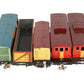 Lionel Vintage O Prewar Tinplate Freight Cars 1679, 1717, 1719, 1722 [5] VG