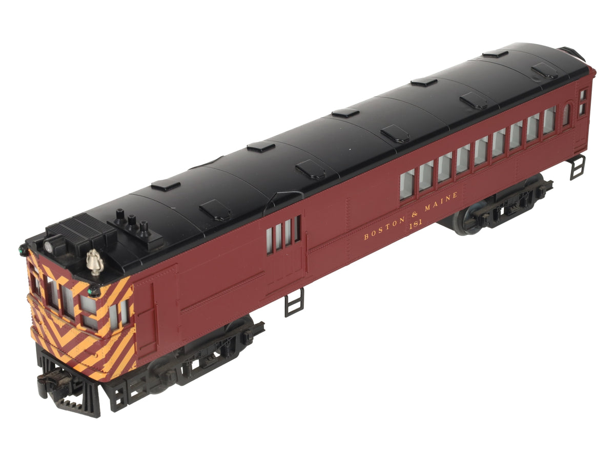 MTH 30-2190-1 O Gauge B&M Doodlebug Diesel Engine w/PS2 #181 EX/Box