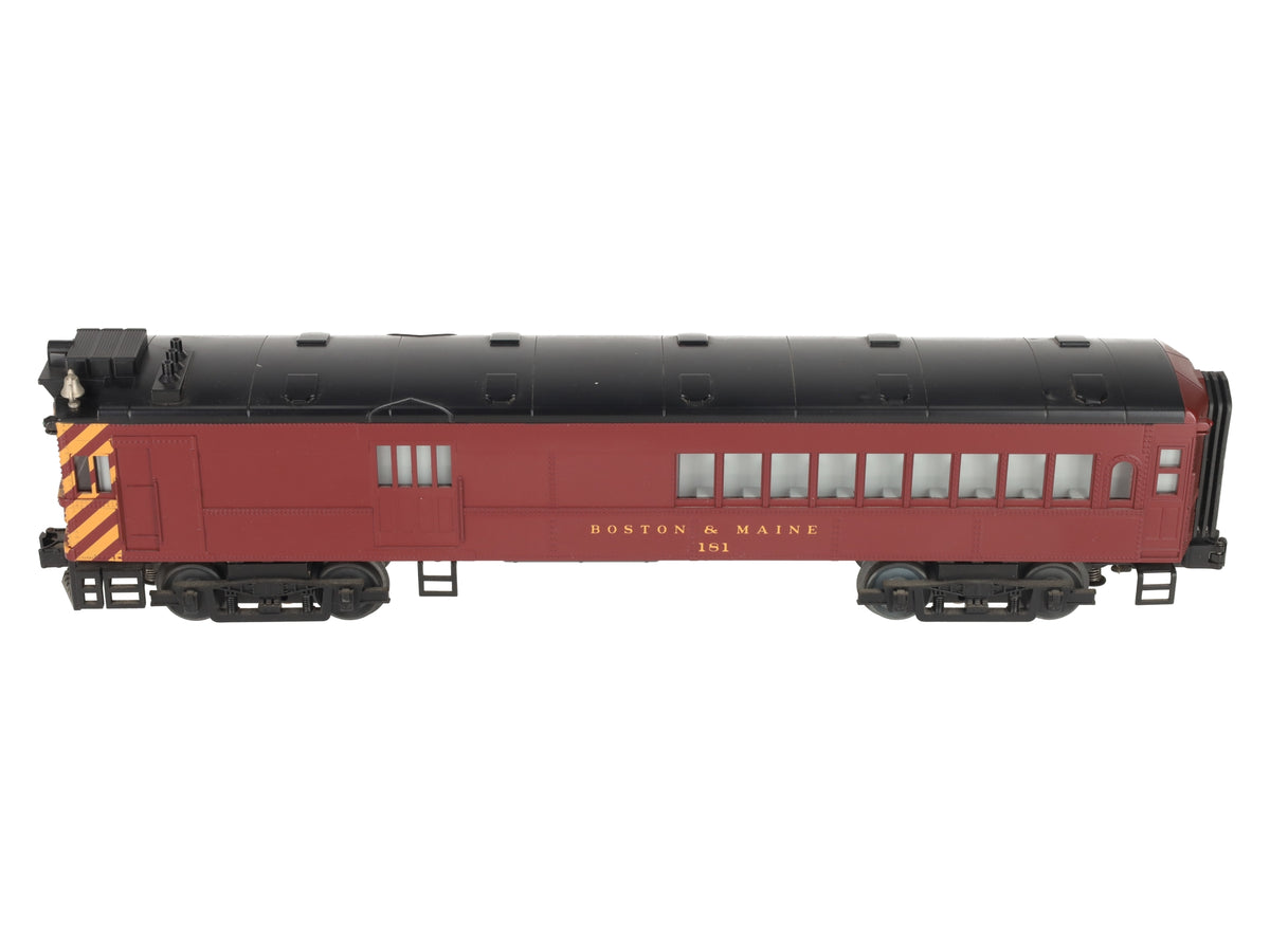 MTH 30-2190-1 O Gauge B&M Doodlebug Diesel Engine w/PS2 #181 EX/Box