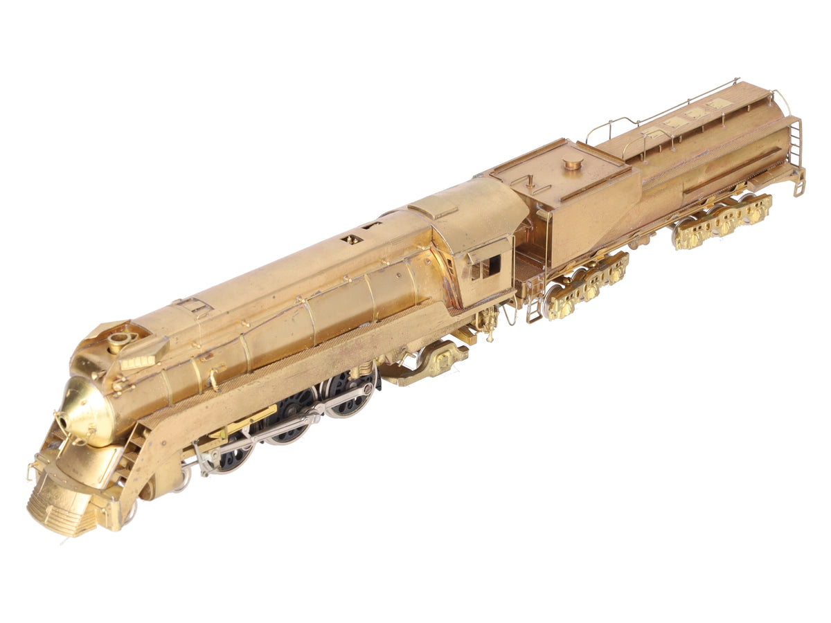 Hallmark Models HO Brass SP/T&NO P-14 "Sunbeam" Steam Engine & Tender- Unpainted VG/Box