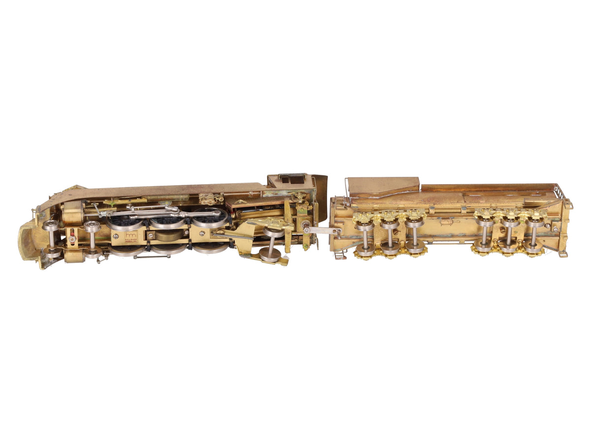 Hallmark Models HO Brass SP/T&NO P-14 "Sunbeam" Steam Engine & Tender- Unpainted VG/Box