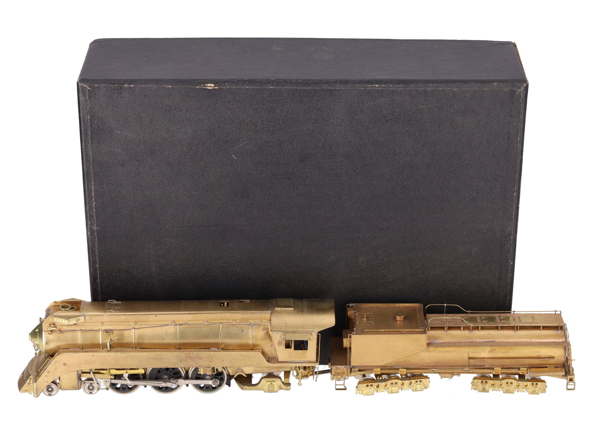Hallmark Models HO Brass SP/T&NO P-14 "Sunbeam" Steam Engine & Tender- Unpainted VG/Box