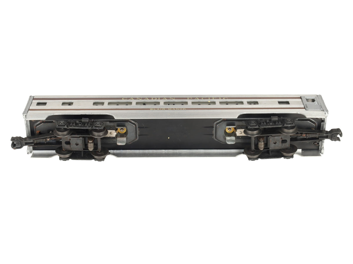 Lionel 2553 Vintage O Canadian Pacific Blair Manor Aluminum Pullman Car VG