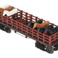 Lionel 1877 Vintage O General Flatcar with Horses VG