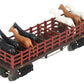 Lionel 1877 Vintage O General Flatcar with Horses VG