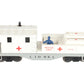 Lionel 6814 Vintage O Gauge Postwar First Aid Medical Caboose with Accessories VG