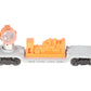 Lionel 3620 Vintage O Operating Searchlight Car Orange Searchlight - RARE! VG