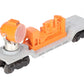 Lionel 3620 Vintage O Operating Searchlight Car Orange Searchlight - RARE! VG