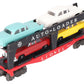 Lionel 6414 Vintage O Gauge Postwar Evans Autoloader with 4 Automobiles VG