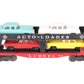 Lionel 6414 Vintage O Gauge Postwar Evans Autoloader with 4 Automobiles VG