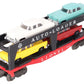 Lionel 6414 Vintage O Gauge Postwar Evans Autoloader with 4 Automobiles VG