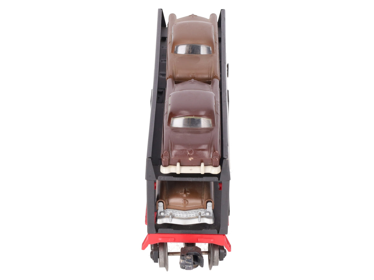Lionel 6414 Vintage O Evans Autoloader with 4 Brown Autos -  Extremely Rare VG