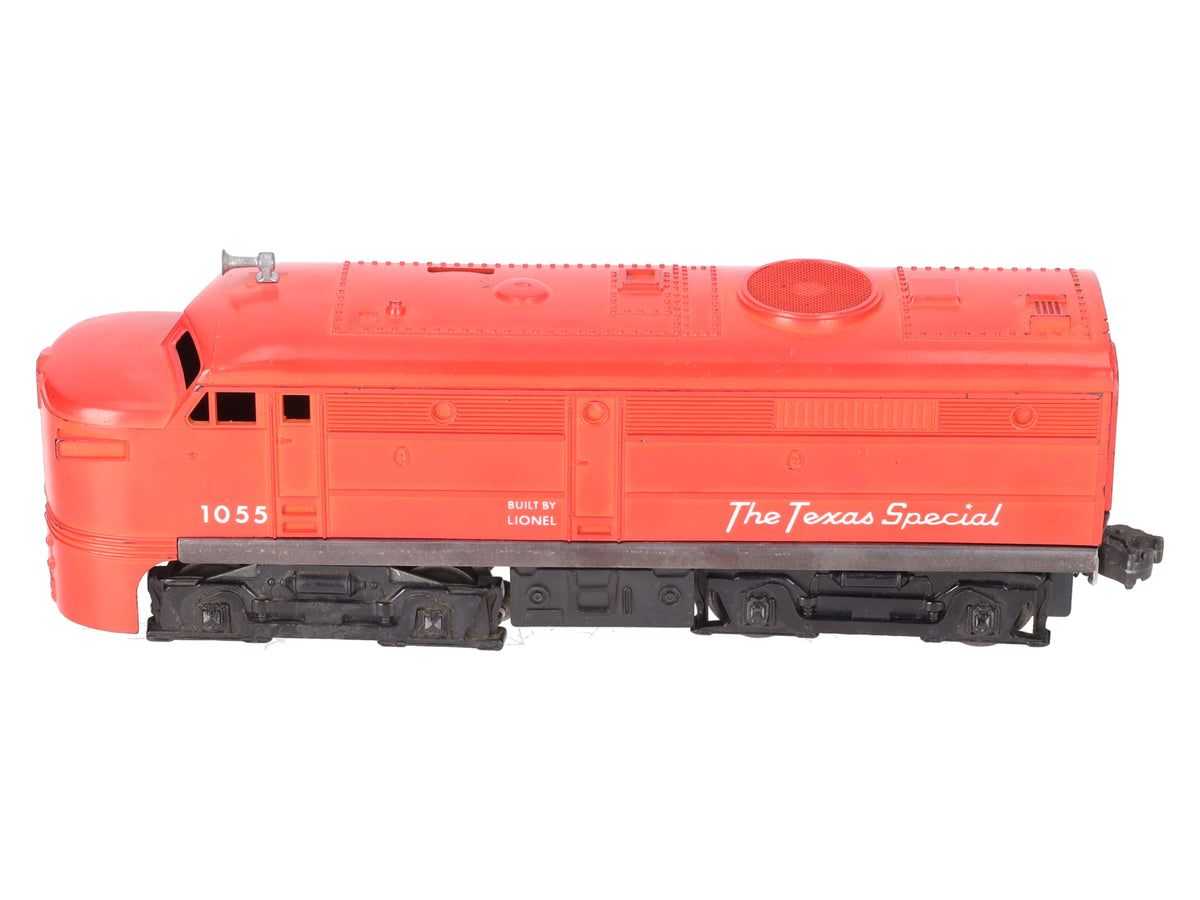 Lionel 1055 Vintage O Texas Special Alco A Powered Diesel Locomotive VG