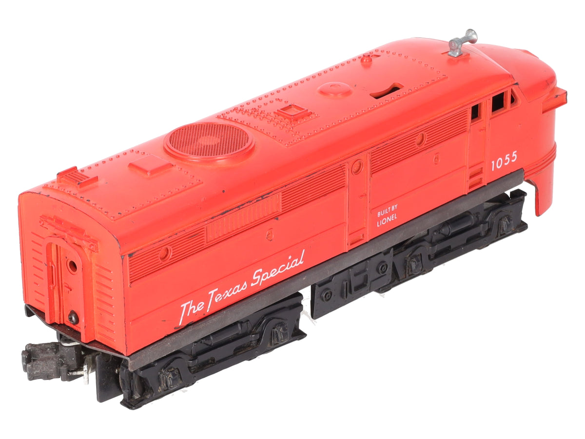 Lionel 1055 Vintage O Texas Special Alco A Powered Diesel Locomotive VG