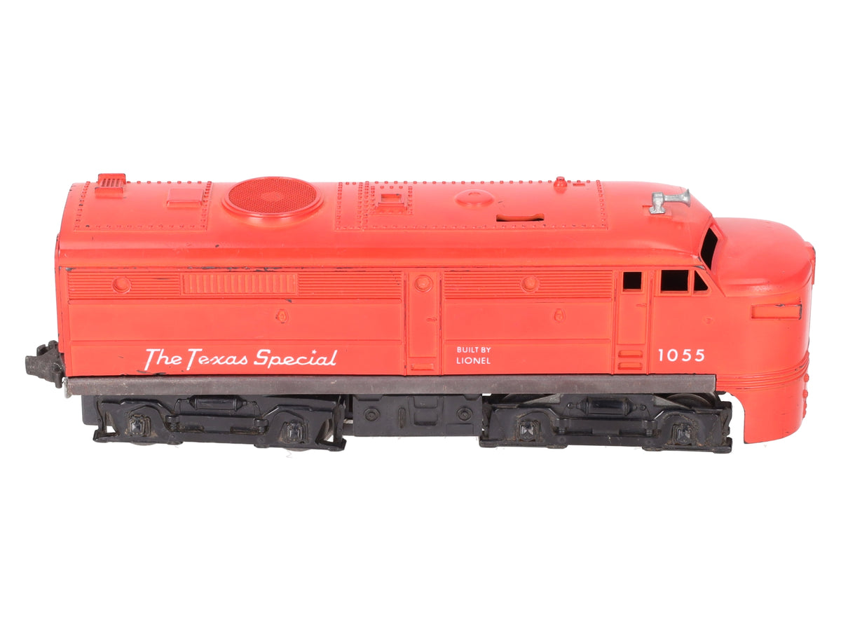 Lionel 1055 Vintage O Texas Special Alco A Powered Diesel Locomotive VG