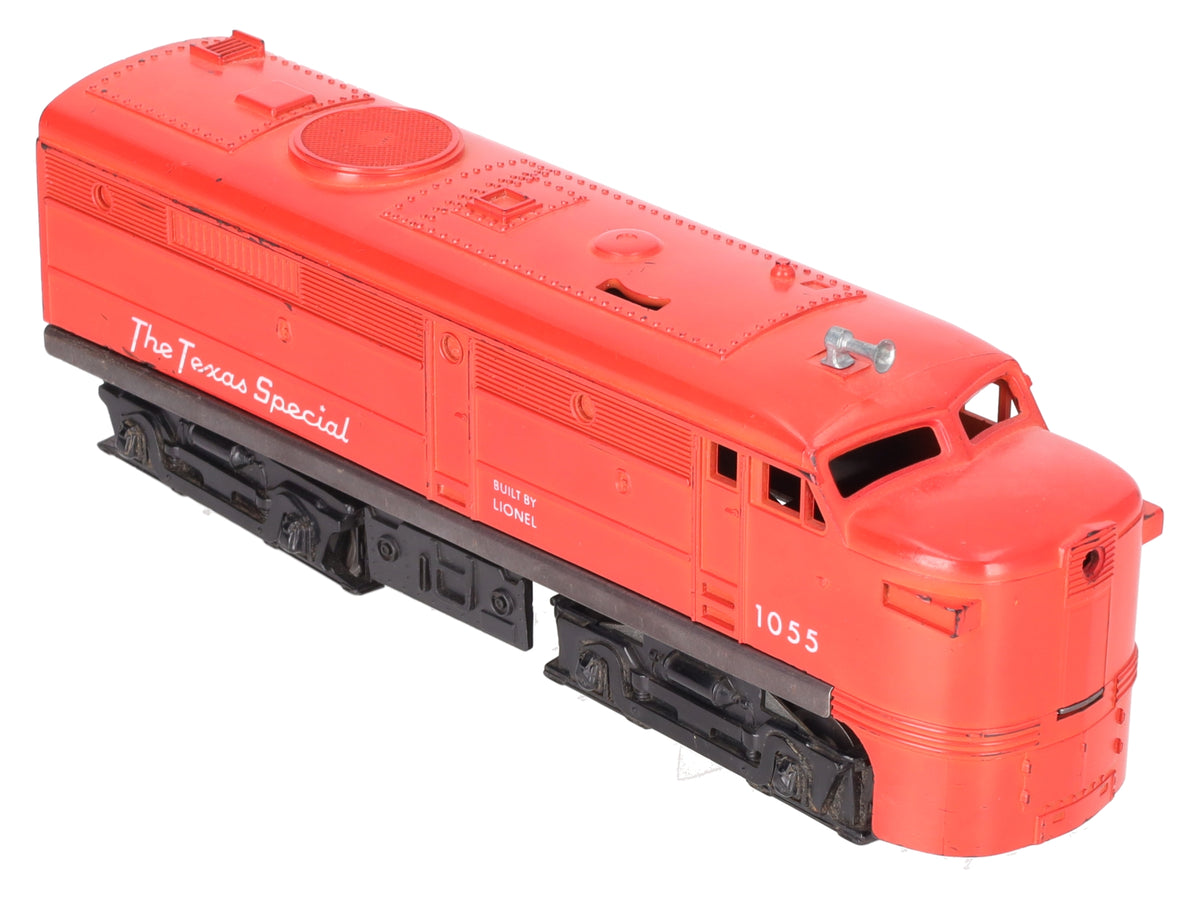 Lionel 1055 Vintage O Texas Special Alco A Powered Diesel Locomotive VG