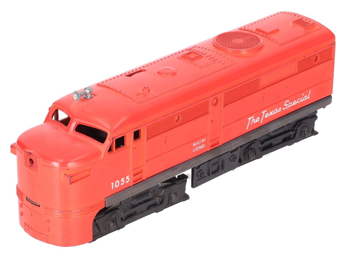 Lionel 1055 Vintage O Texas Special Alco A Powered Diesel Locomotive VG