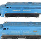 Lionel 205 Vintage O Gauge Missouri Pacific Alco AA Diesel Locomotive Set