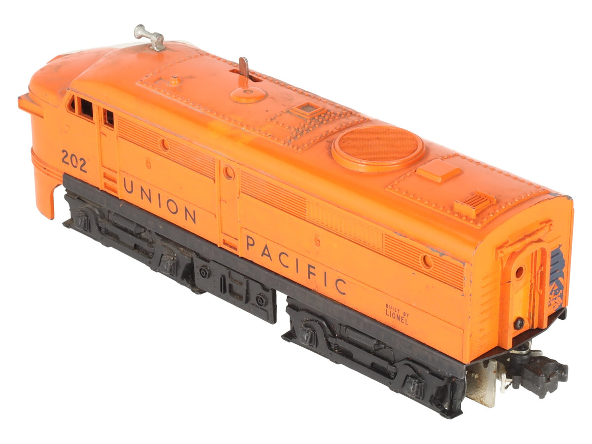 Lionel 202 Vintage O Gauge Union Pacific Alco A Powered Diesel Locomotive VG