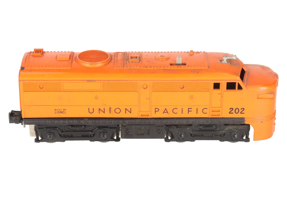 Lionel 202 Vintage O Gauge Union Pacific Alco A Powered Diesel Locomotive VG