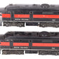 Lionel 2031 Vintage O Rock Island Alco AA Diesel Locomotive Set VG