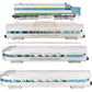 American Flyer 5535TBH Vintage S New Silver Comet Passenger
