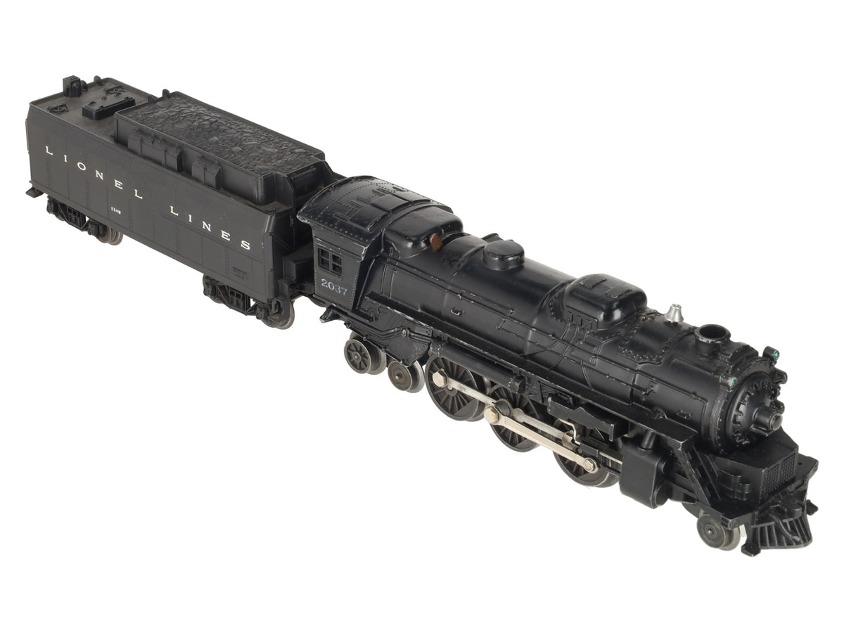 Lionel 2037 Vintage O Gauge 2-6-4 Diecast Steam Locomotive w/ 234W Tender VG