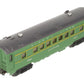 Lionel 2402 Vintage O Gauge Postwar Lionel Lines Green/Gray Chatham Pullman Car VG