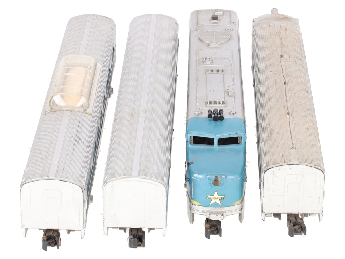 American Flyer 5535TBH Vintage S New Silver Comet Passenger