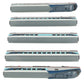 Rapido Trains 025005 HO Amtrak Phase V RTL Turboliner Passenger Car (Set of 5) NIB