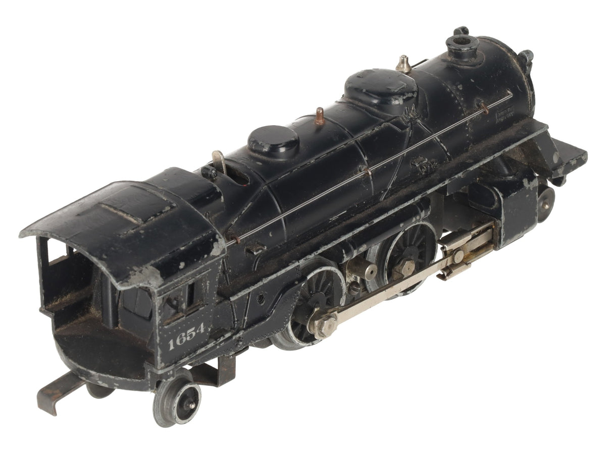 Lionel 1654 Vintage O 2-4-2 Steam Locomotive