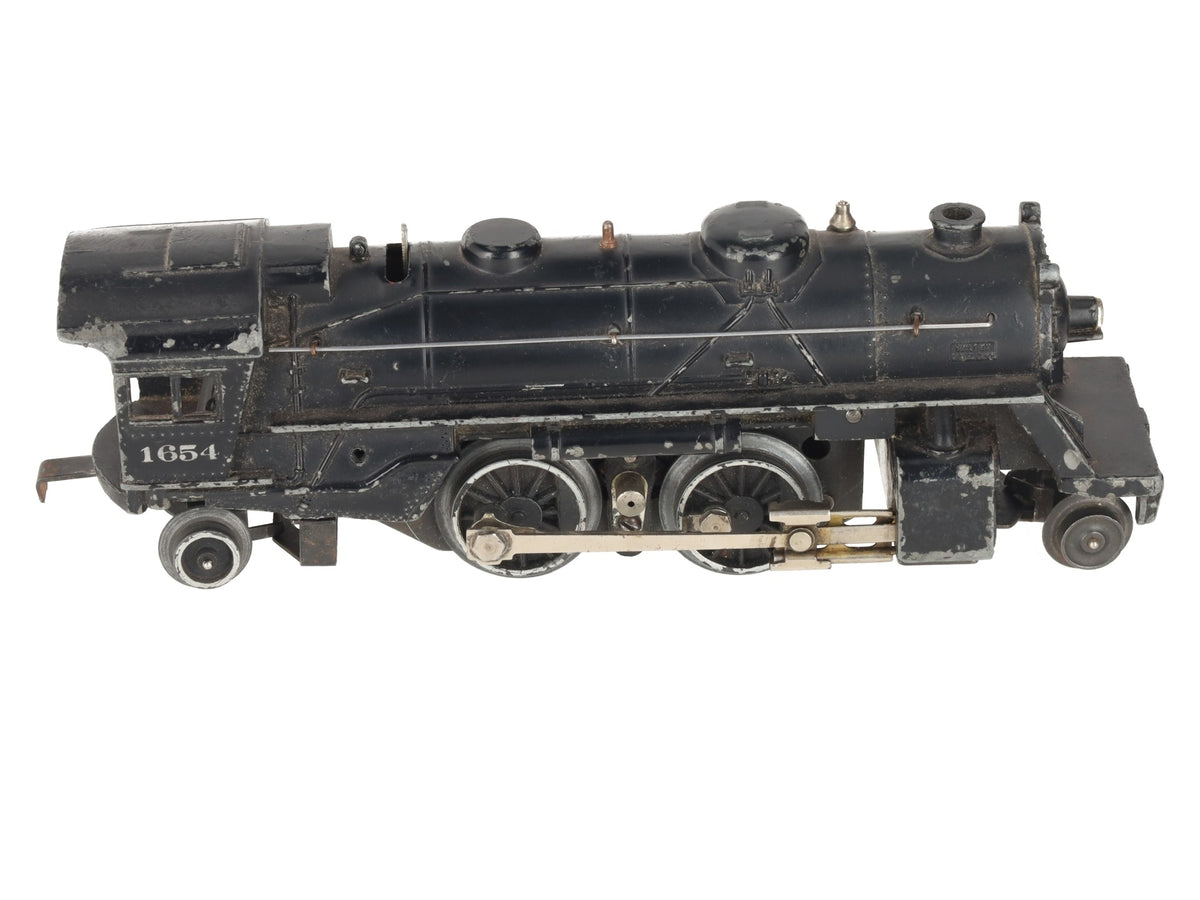 Lionel 1654 Vintage O 2-4-2 Steam Locomotive