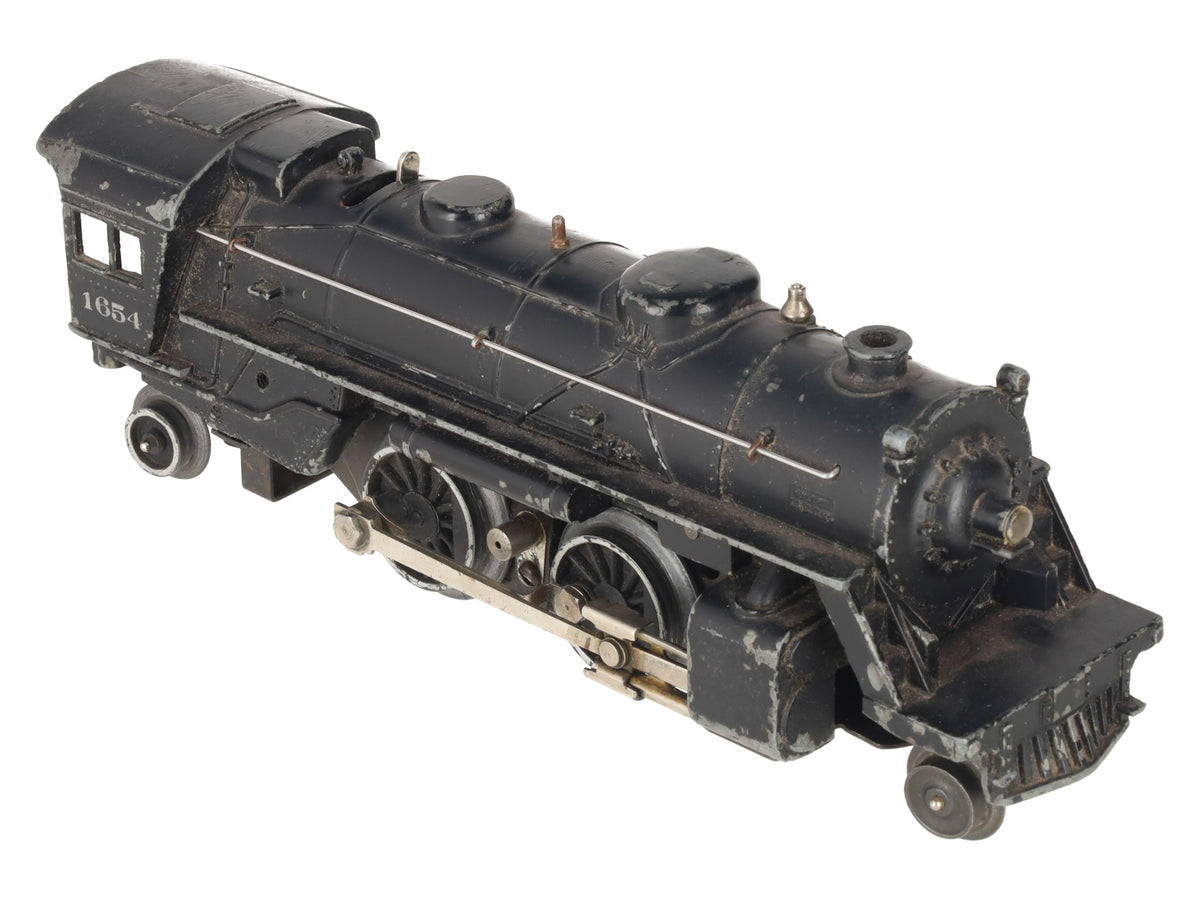 Lionel 1654 Vintage O 2-4-2 Steam Locomotive