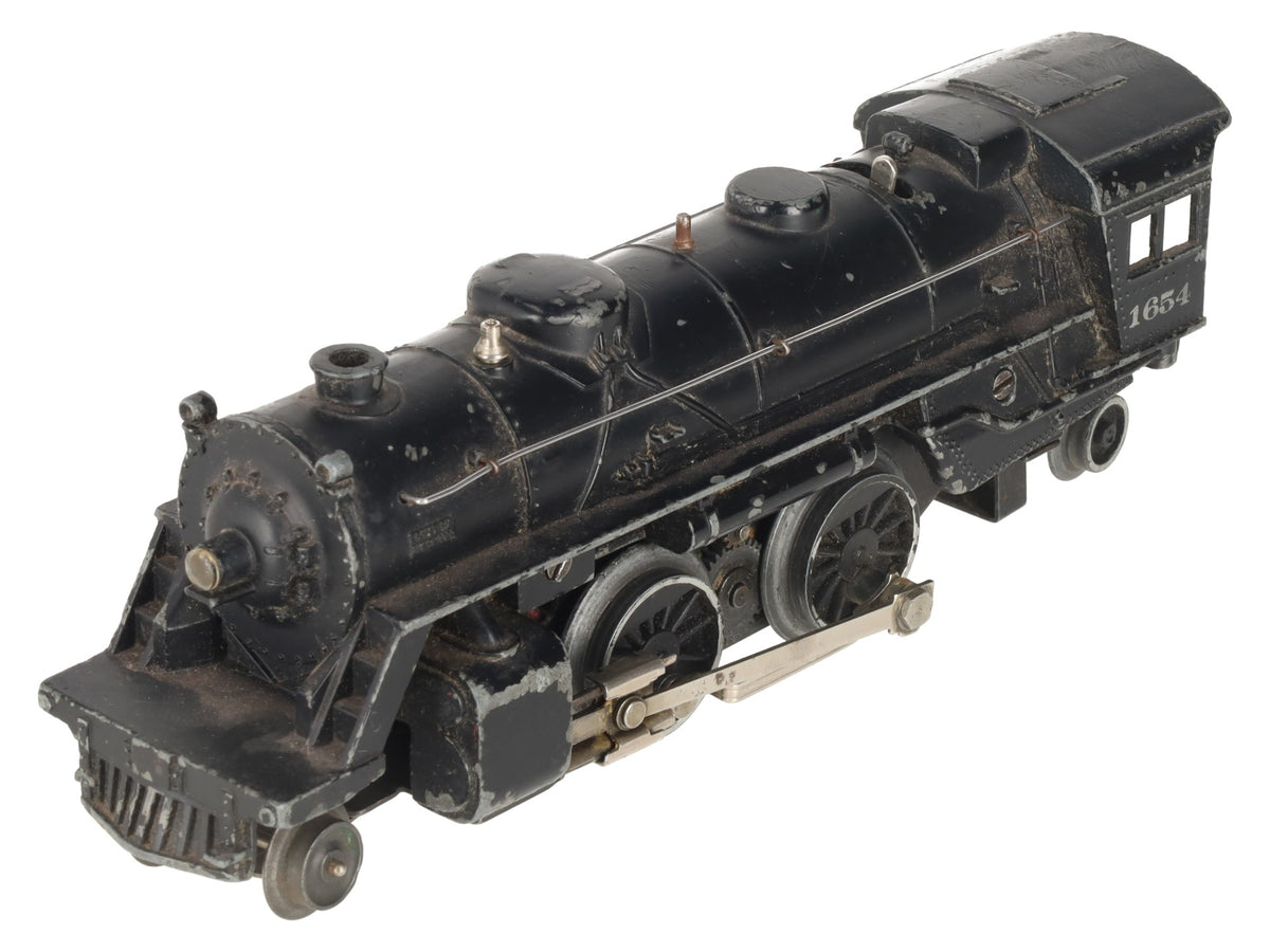 Lionel 1654 Vintage O 2-4-2 Steam Locomotive