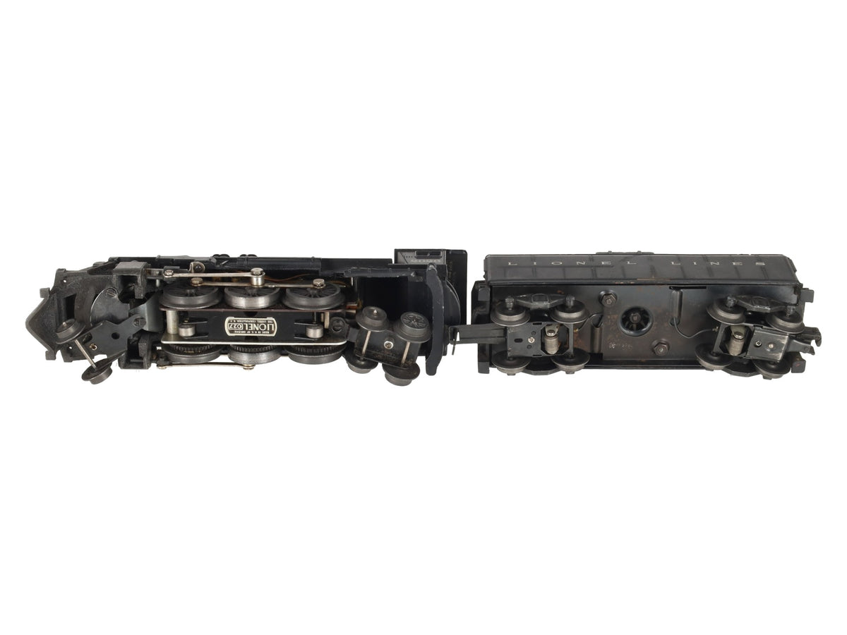 Lionel 2026 Vintage O 2-6-4 Diecast Steam Locomotive & 6026W Tender VG