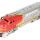 Lionel 2343 Vintage O Santa Fe F3 A Diesel Locomotive -Repainted