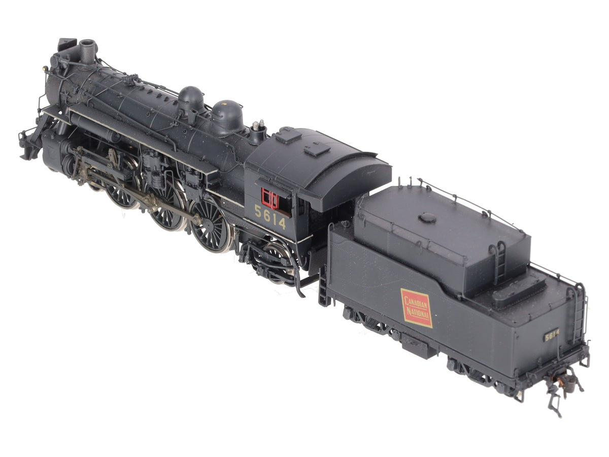 Overland 1459 HO BRASS 4-6-2 Canadian National Steam Loco & Tender #5614