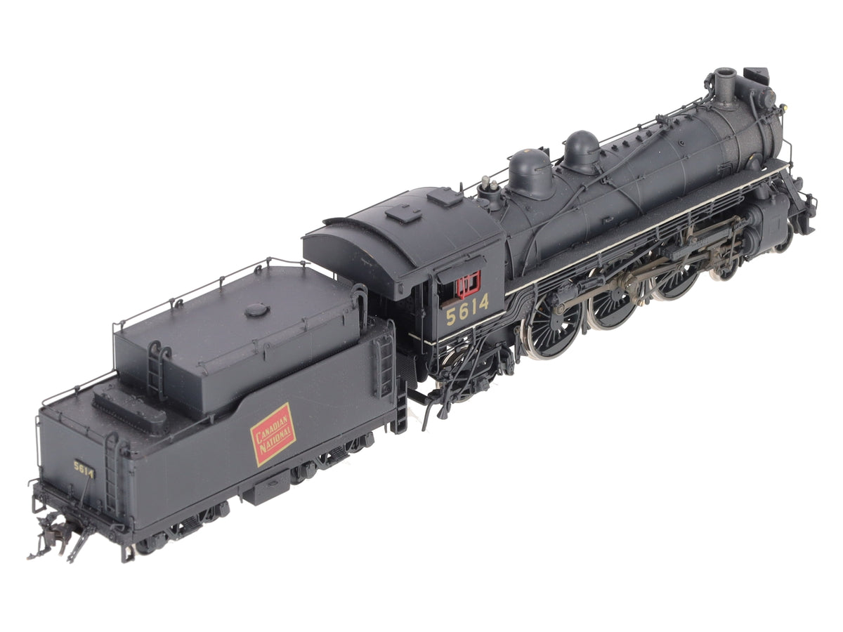 Overland 1459 HO BRASS 4-6-2 Canadian National Steam Loco & Tender #5614